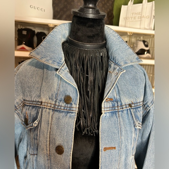 Vintage 90s Men's 955 Originals Denim Jacket Jean Jacket Size Medium - Picture 7 of 13